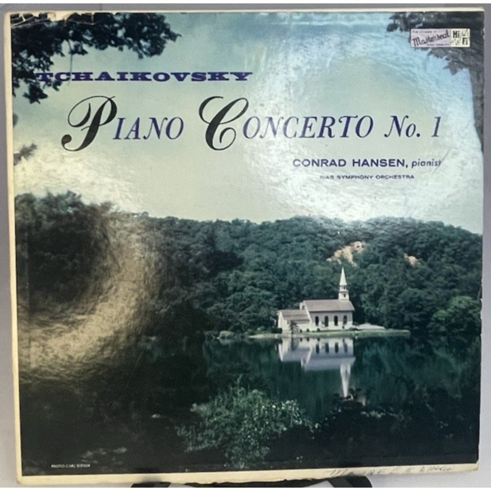 Tchaikovsky Piano Concerto No 1 Conrad Hansen Masterseal Mono LP Vinyl Record